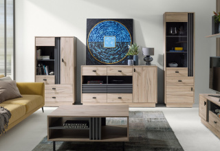 ALLMO - Dub Estana světlá/Antracit