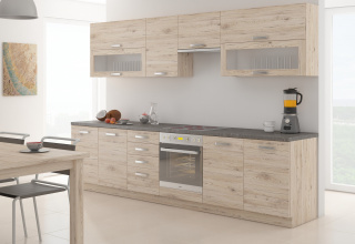 Kuchyně BORDIX - Dub/Dub