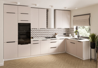 Kuchyně COMBO - Bílá/Kašmír