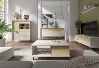 MALTA  - Pískově Béžová/Olejovaný Dub