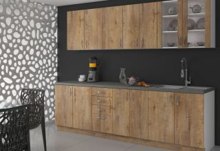 Kuchyně SARA - Dub Lefkas