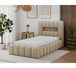 Bed Lamica 90x200 + wooden frame/ standard lift/ bedding box Monolith 04 Not applicable 1