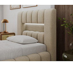 Bed Lamica 90x200 + metal frame/ gas lift / bedding box Monolith 04 Not applicable 1