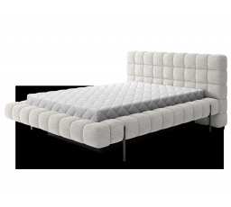 Postel Magentta + kovový rám / plynový píst / úložný box na lůžkoviny 160x200 Royal 01 1