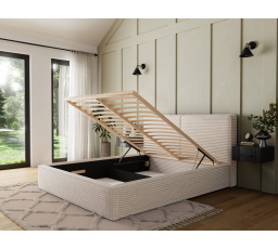 Pesillo postel + dřevěný rám / standardní zvedání / úložný box na lůžkoviny 160x200 Modullo 18 1