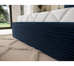 Pesillo Postel + dřevěný rám/ standardní zvedání/ úložný box na lůžkoviny 180x200 Modullo 40 1