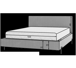 Postel Plissa 160x200 Velvetmat 100 Není relevantní 1