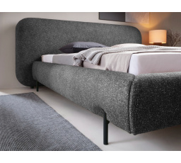 Postel Pointt + kovový rám / plynový píst / úložný box na lůžkoviny 180x200 Breona 04 1