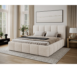 Bed Edvige + wooden frame/ standard lift/ bedding box 140x200 Jaffray 18 Not applicable 1