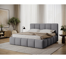 Bed Edvige+ wooden frame/ gas lift / bedding box 140x200 Royal 04 Not applicable 1