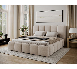 Bed Edvige+ wooden frame/ gas lift / bedding box 140x200 Royal 18 Not applicable 1