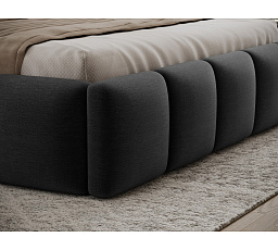 Bed Edvige + wooden frame/ standard lift/ bedding box 140x200 Monolith 97 Not applicable 1