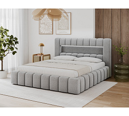 Bed Lamica 180x200 + metal frame/ gas lift / bedding box Royal 04 Not applicable 2