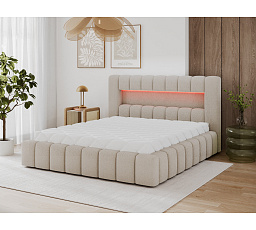 Bed Lamica 140x200 +  wooden frame/ standard lift/ bedding box Royal 18 Not applicable 2