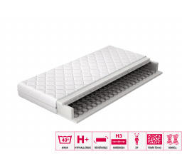 Matrace Bonelová Orsola 160x200 Hypoalergenní potah Microfibre