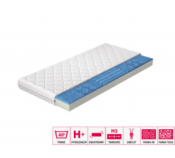 Matrace Pěnová Lauren 140x200 Hypoalergenní potah Microfibre