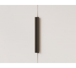 Mirtillo two-door wardrobe in white White 100x216