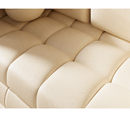 Kastol sofa bed, light beige plush Avexin 18 107x195