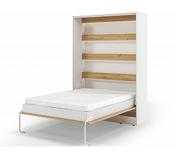Devesto Vertical Wall Bed 140 Artisan Eiche LED Artisan Eiche 140x200