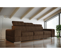 Sofa ROYAL III 295 cm - hnědá