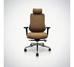 Ergonomická kancelářská židle hnědá AXIS