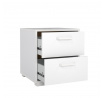 Noční stolek Selina 701 bílý lesk