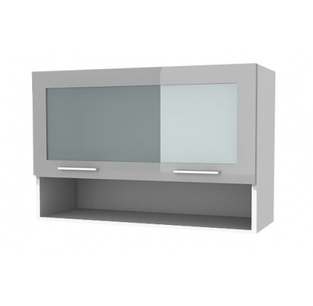 Kuchyňská skříňka Femme KL80 1W+P šedý lesk