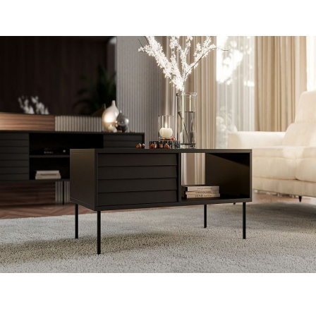 CORTINA konferenční stolek černý/černý (1 ks)=1 str. ) CORTINA konferenční stolek černý/černý (1 ks)=1 str. )