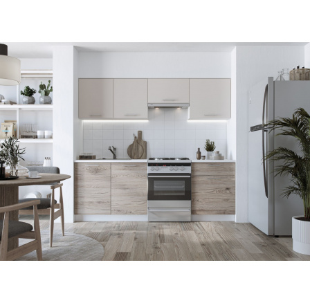 Kuchyňská linka KATIA 220, béžová/san marino