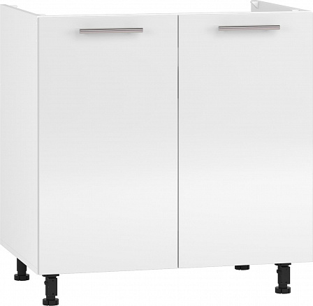 Kuchyňská dolní skříňka VENTO DK-80/82, Bílá/Bílý Lesk