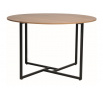 Jídelní stůl ALTO, Dub/Černý mat