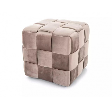 Taburet PUF CASEL, VELVET béžová 251