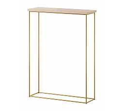 Konzole Sili Zlatý+Sonoma