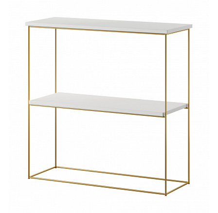 Konzole Toni Zlatá+Bílá Konzole Toni Zlatá+Bílá