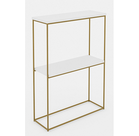 Konzola Velo Zlatý+Bílý