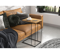 Pomocný stolek DRU Černý+Artisan