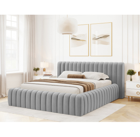 Postel Carilla + Kovový rám/Plynový zvedák/Úložný prostor 140x200 Monolith 85 1
