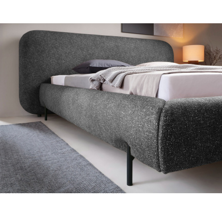 Postel Pointt + kovový rám / plynový píst / úložný box na lůžkoviny 140x200 Breona 04 1