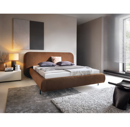 Postel Pointt + kovový rám / plynový píst / úložný box na lůžkoviny 160x200 Jaffray 30 1