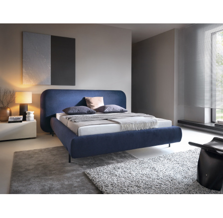 Postel Pointt + kovový rám / plynový píst / úložný box na lůžkoviny 160x200 Paolli 40 1