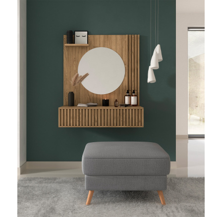 Toaletní stolek ENTSIAN 85, Dub Artisan