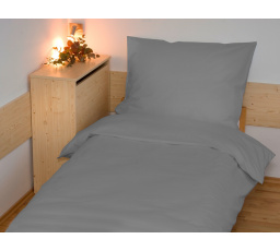 Povlečení francouzské bavlna UNI 200x200,70x90 antracit