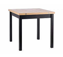 Jídelní stůl FLIP, Dub Artisan/Černý