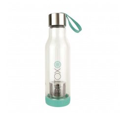 Láhev s čajovým infuzérem 500ml tyrkysová