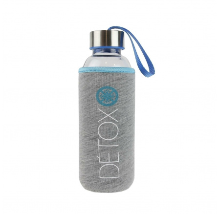 Láhev s neoprenovým obalem 400ml modrá