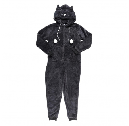 Kombinéza Onesie Kočka velikost XL šedá