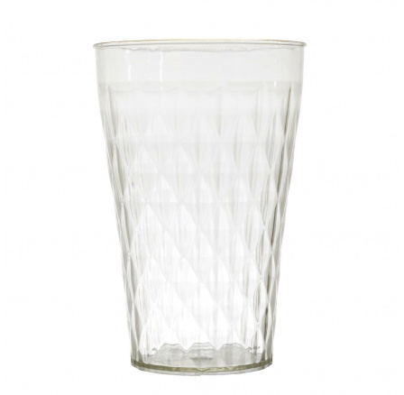 Plastový pohárek Mirage zlatý okraj