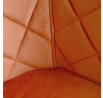 Židle SHELTON cihlový velur 56x60x84cm 860534
