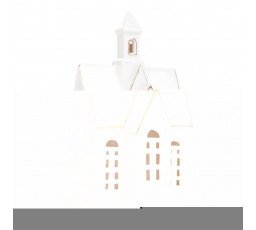 Led dům KANIA kostel 11x7x15.5 cm 856988