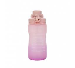Láhev OMBRE růžová s provázkem 1.2 l 891804